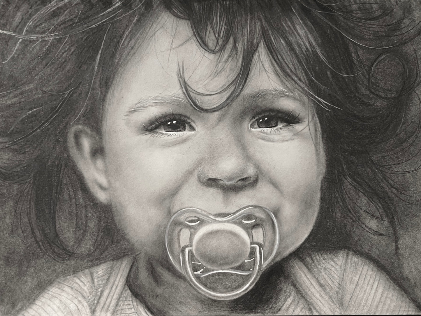 Realism Portrait | Graphite + Charcoal